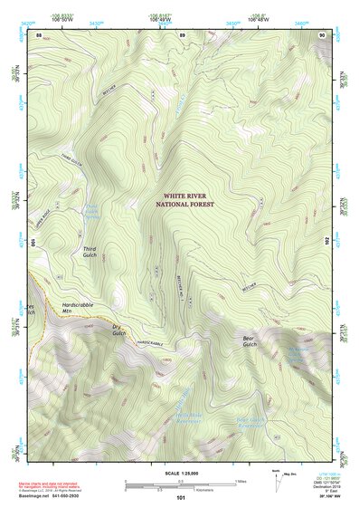 39106NW Page 101 Vail Topo Preview 1
