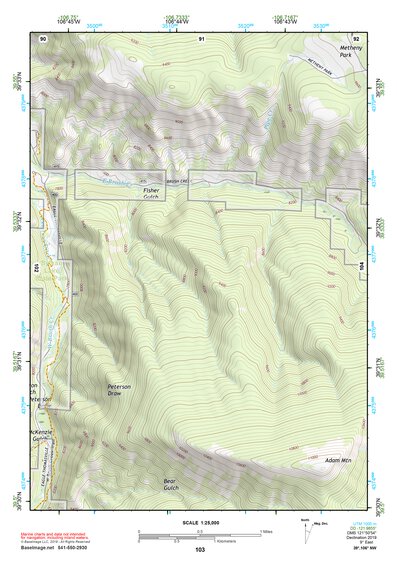 39106NW Page 103 Vail Topo Preview 1