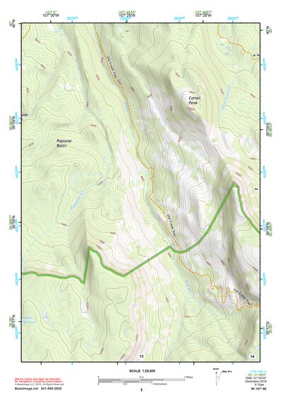 39107NE Page 1 Glenwood Springs Topo Preview 1