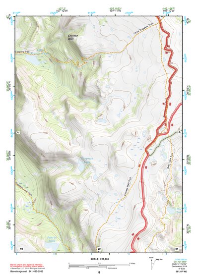 39107NE Page 8 Glenwood Springs Topo Preview 1