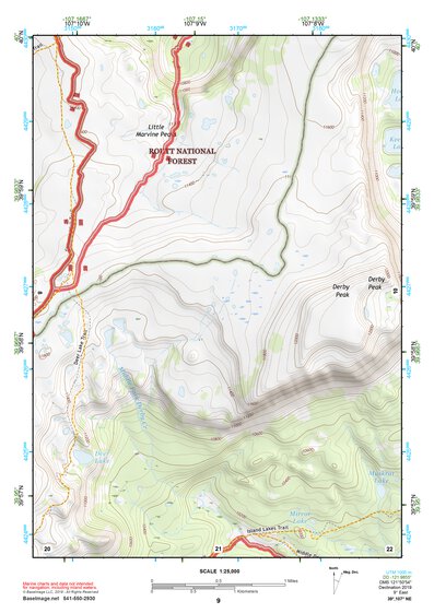 39107NE Page 9 Glenwood Springs Topo Preview 1