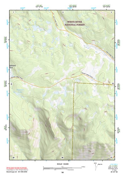 39107NE Page 14 Glenwood Springs Topo Preview 1