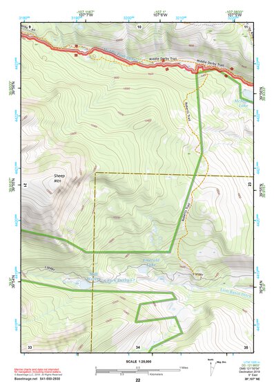 39107NE Page 22 Glenwood Springs Topo Preview 1