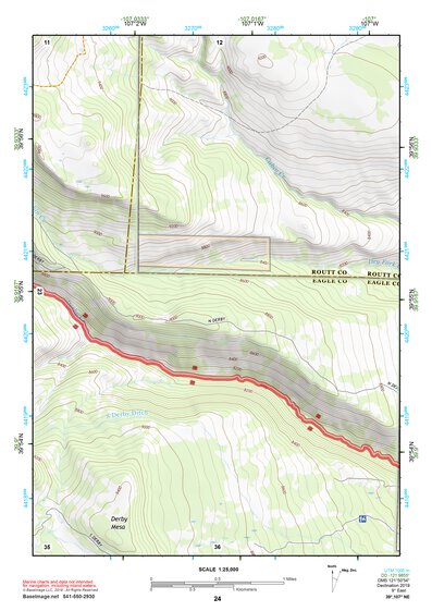 39107NE Page 24 Glenwood Springs Topo Preview 1