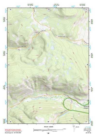 39107NE Page 28 Glenwood Springs Topo Preview 1