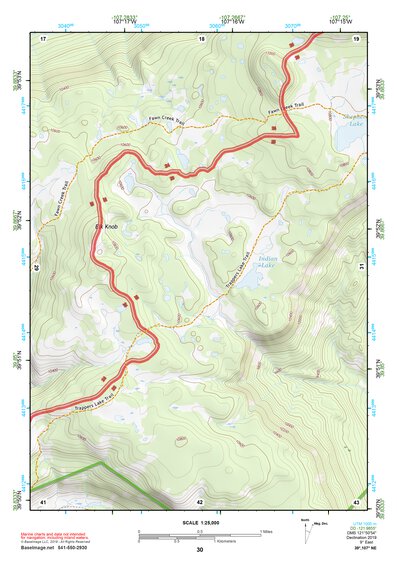 39107NE Page 30 Glenwood Springs Topo Preview 1