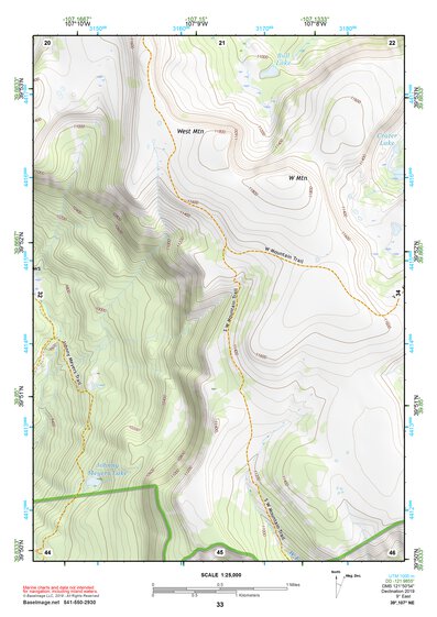 39107NE Page 33 Glenwood Springs Topo Preview 1