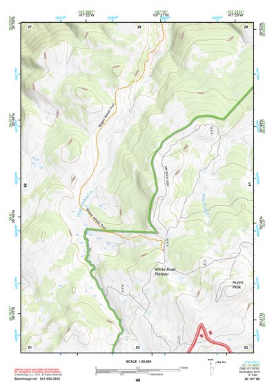 39107NE Page 40 Glenwood Springs Topo Preview 1
