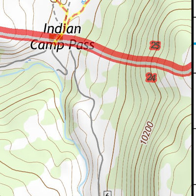 39107NE Page 41 Glenwood Springs Topo Preview 3