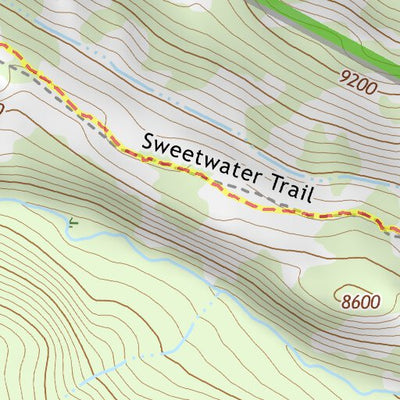 39107NE Page 43 Glenwood Springs Topo Preview 3
