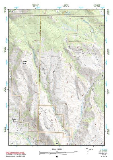 39107NE Page 46 Glenwood Springs Topo Preview 1