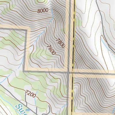 39107NE Page 46 Glenwood Springs Topo Preview 3