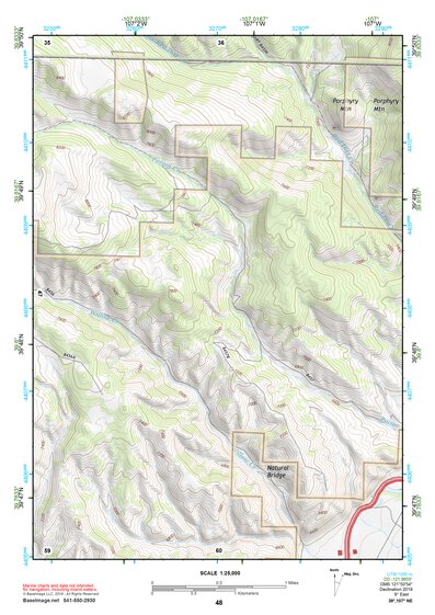 39107NE Page 48 Glenwood Springs Topo Preview 1