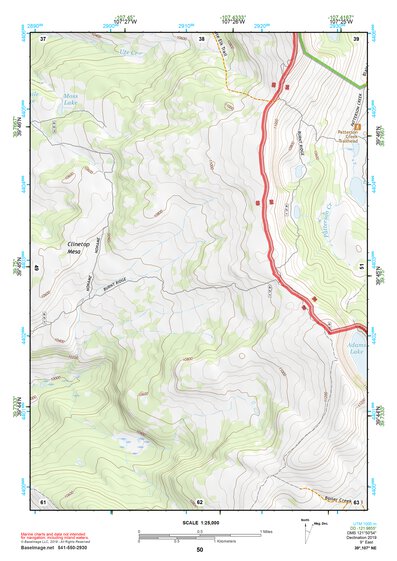 39107NE Page 50 Glenwood Springs Topo Preview 1