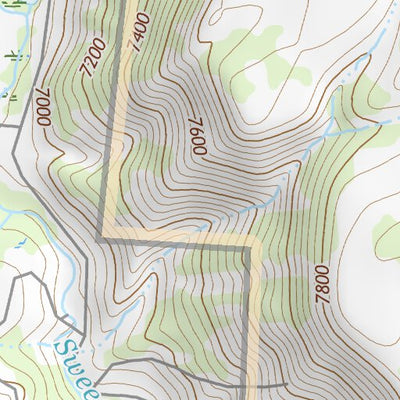 39107NE Page 58 Glenwood Springs Topo Preview 3