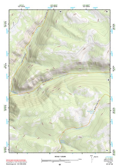 39107NE Page 61 Glenwood Springs Topo Preview 1