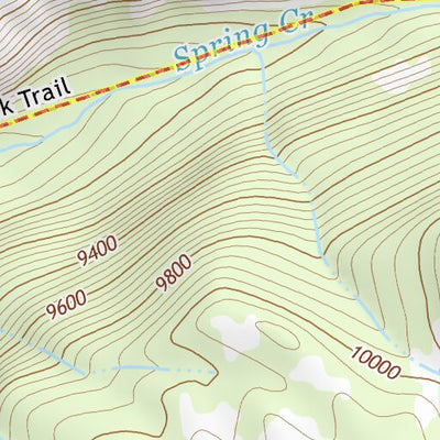 39107NE Page 61 Glenwood Springs Topo Preview 2