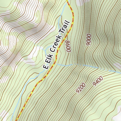 39107NE Page 61 Glenwood Springs Topo Preview 3