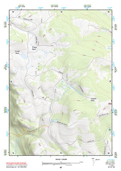 39107NE Page 67 Glenwood Springs Topo Preview 1