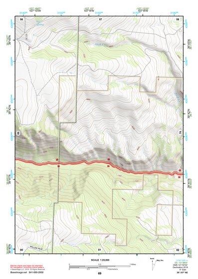 39107NE Page 69 Glenwood Springs Topo Preview 1