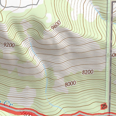 39107NE Page 69 Glenwood Springs Topo Preview 3