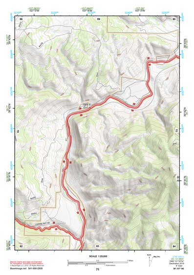 39107NE Page 71 Glenwood Springs Topo Preview 1