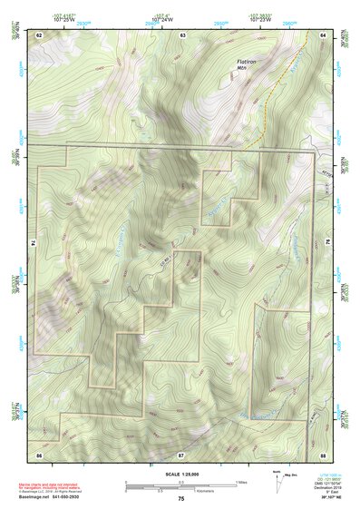 39107NE Page 75 Glenwood Springs Topo Preview 1