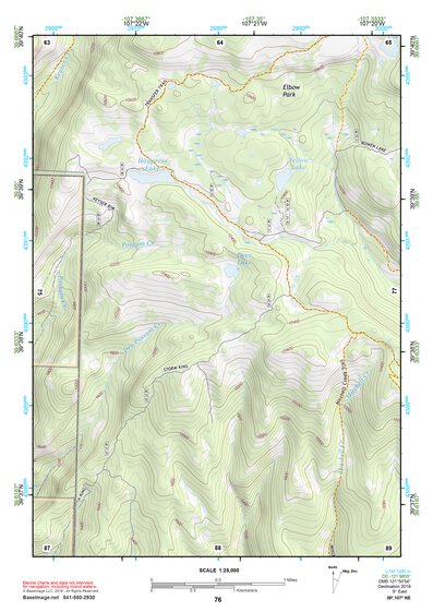 39107NE Page 76 Glenwood Springs Topo Preview 1