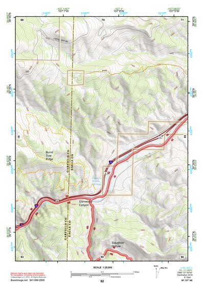 39107NE Page 82 Glenwood Springs Topo Preview 1