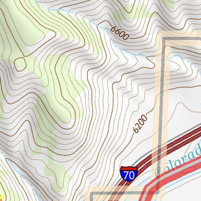 39107NE Page 82 Glenwood Springs Topo Preview 2