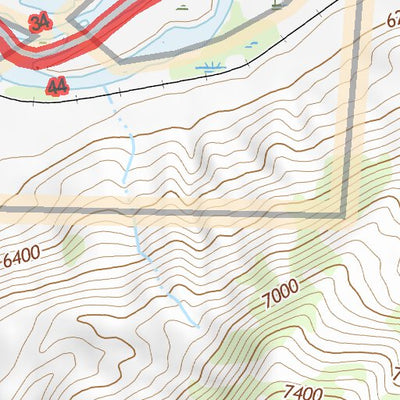 39107NE Page 83 Glenwood Springs Topo Preview 2