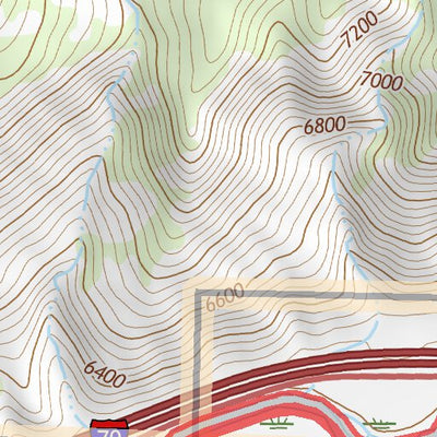 39107NE Page 84 Glenwood Springs Topo Preview 3