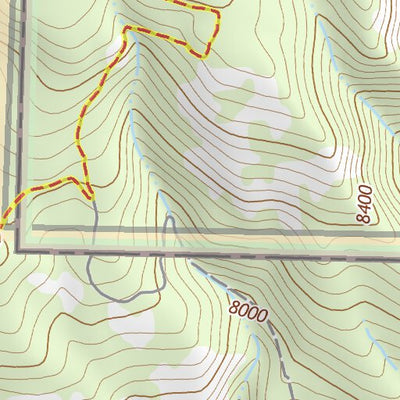39107NE Page 89 Glenwood Springs Topo Preview 2