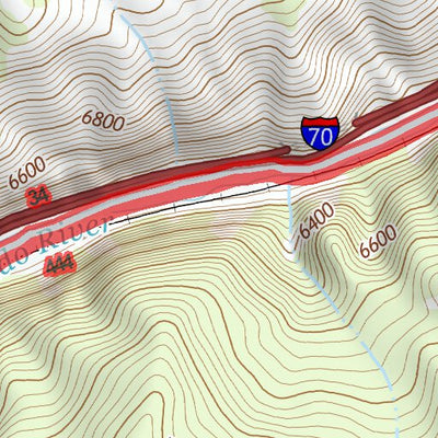 39107NE Page 93 Glenwood Springs Topo Preview 3