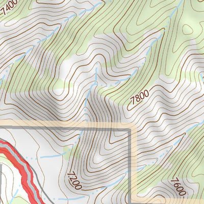 39107NE Page 95 Glenwood Springs Topo Preview 3