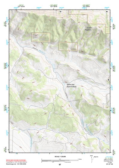39107NE Page 97 Glenwood Springs Topo Preview 1