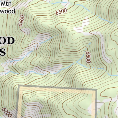 39107NE Page 101 Glenwood Springs Topo Preview 3