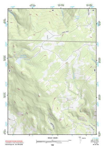 39107NE Page 104 Glenwood Springs Topo Preview 1