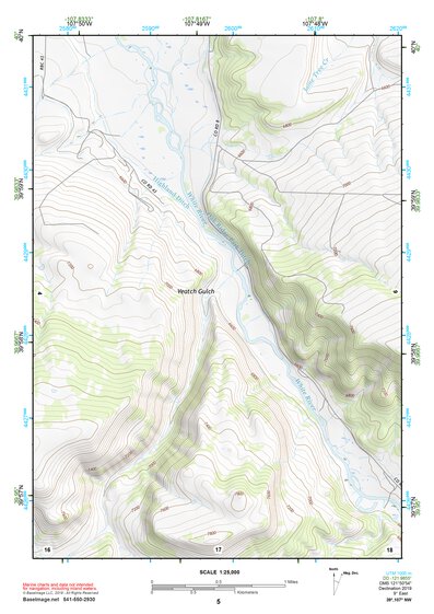 39107NW Page 5 Glenwood Springs Topo Preview 1