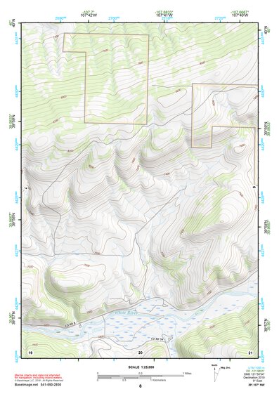 39107NW Page 8 Glenwood Springs Topo Preview 1