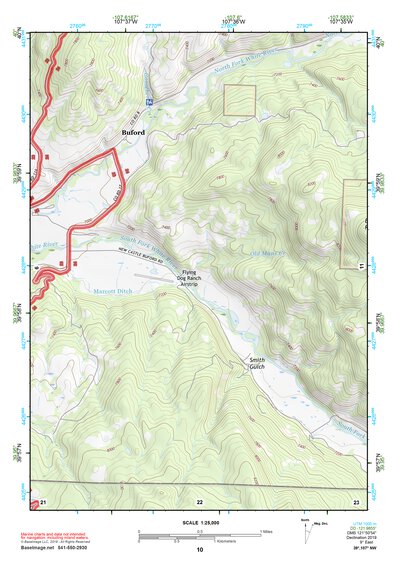 39107NW Page 10 Glenwood Springs Topo Preview 1