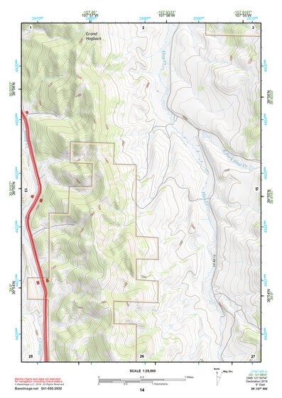 39107NW Page 14 Glenwood Springs Topo Preview 1