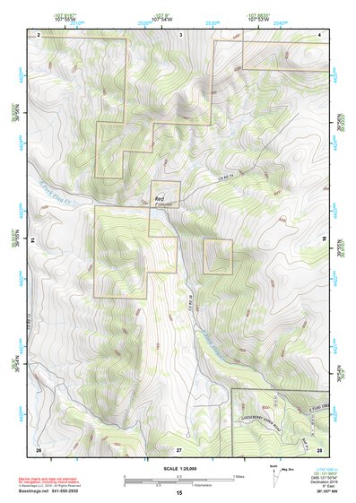 39107NW Page 15 Glenwood Springs Topo Preview 1