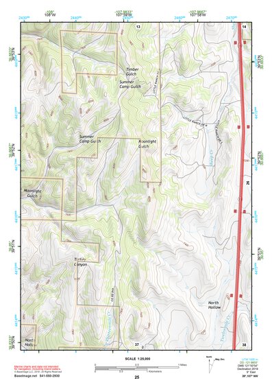 39107NW Page 25 Glenwood Springs Topo Preview 1