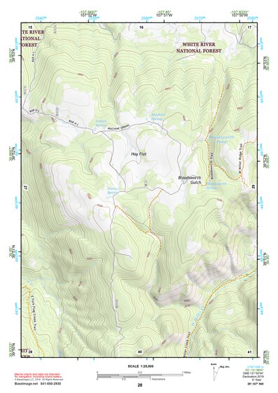 39107NW Page 28 Glenwood Springs Topo Preview 1