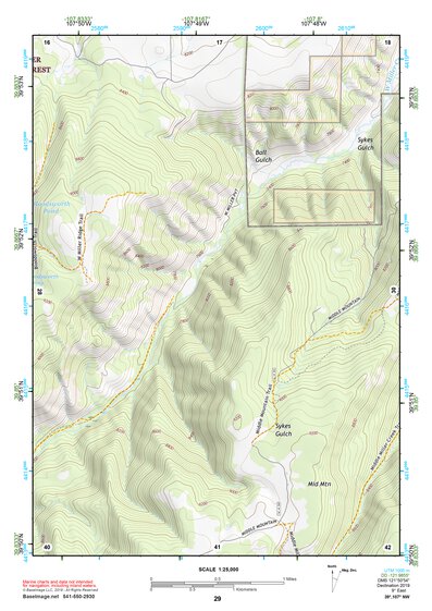 39107NW Page 29 Glenwood Springs Topo Preview 1