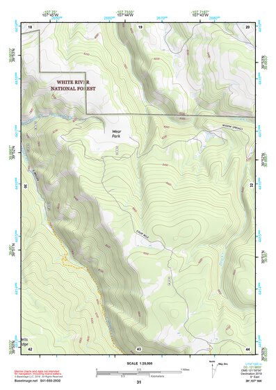 39107NW Page 31 Glenwood Springs Topo Preview 1