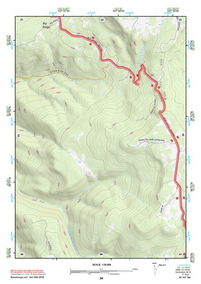 39107NW Page 34 Glenwood Springs Topo Preview 1
