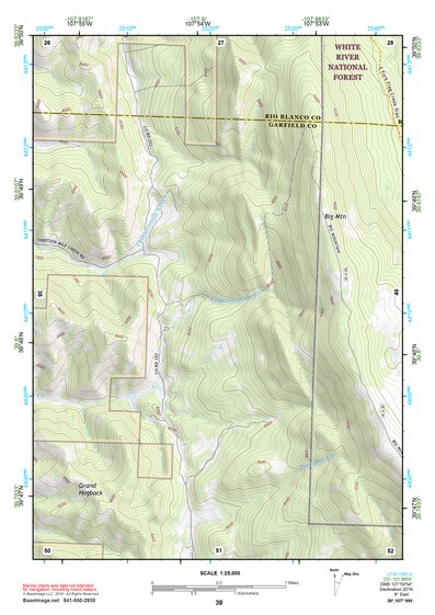 39107NW Page 39 Glenwood Springs Topo Preview 1