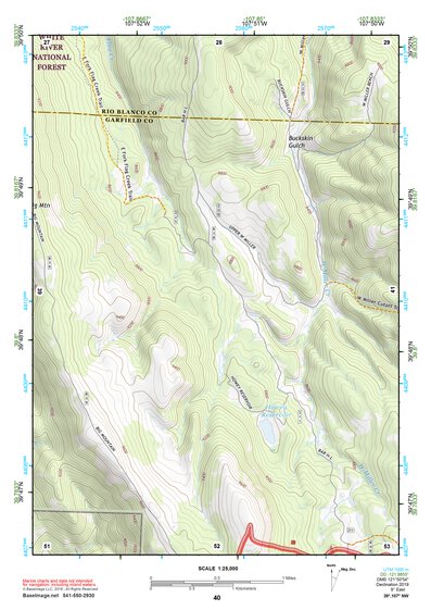 39107NW Page 40 Glenwood Springs Topo Preview 1